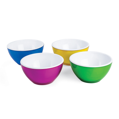 Rainbow-Colourful Round Bowl